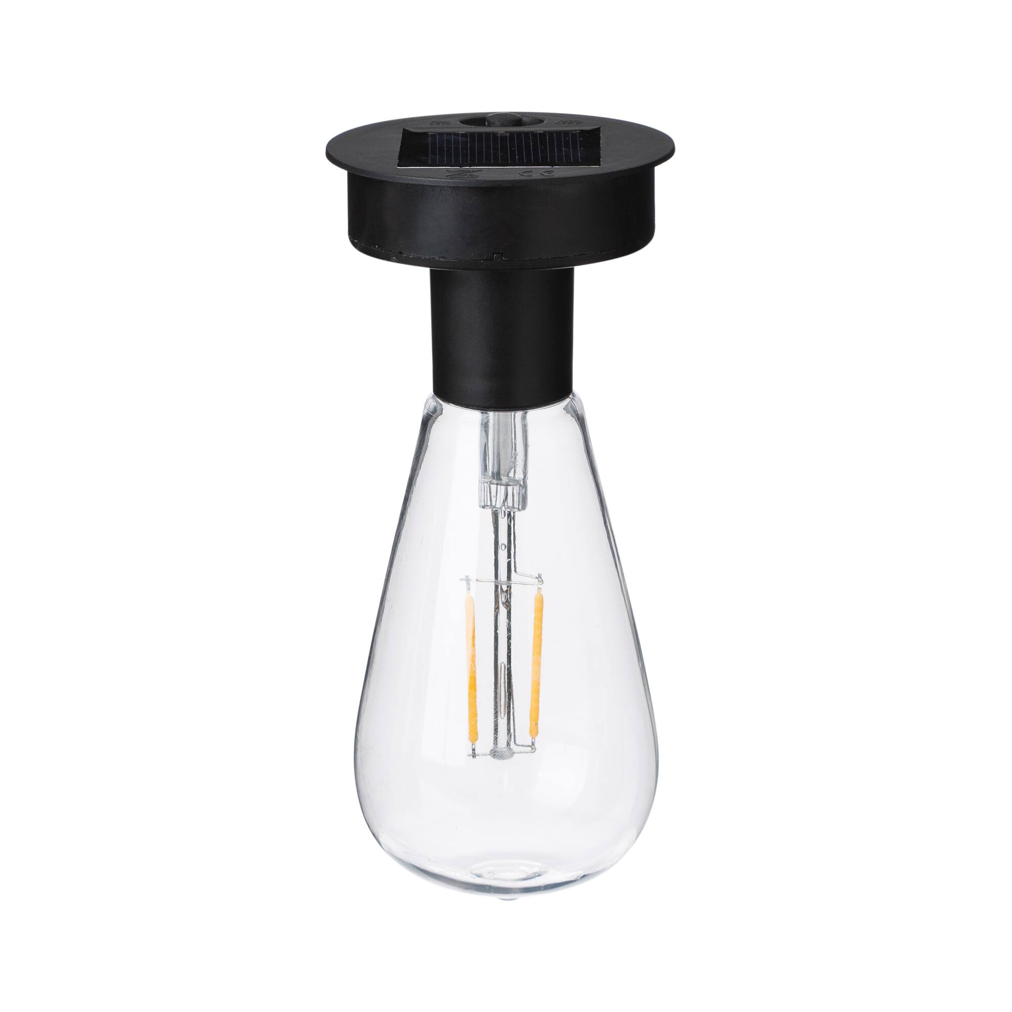 Glitzhome® 10" Wire Solar Powered Outdoor Hanging Lantern